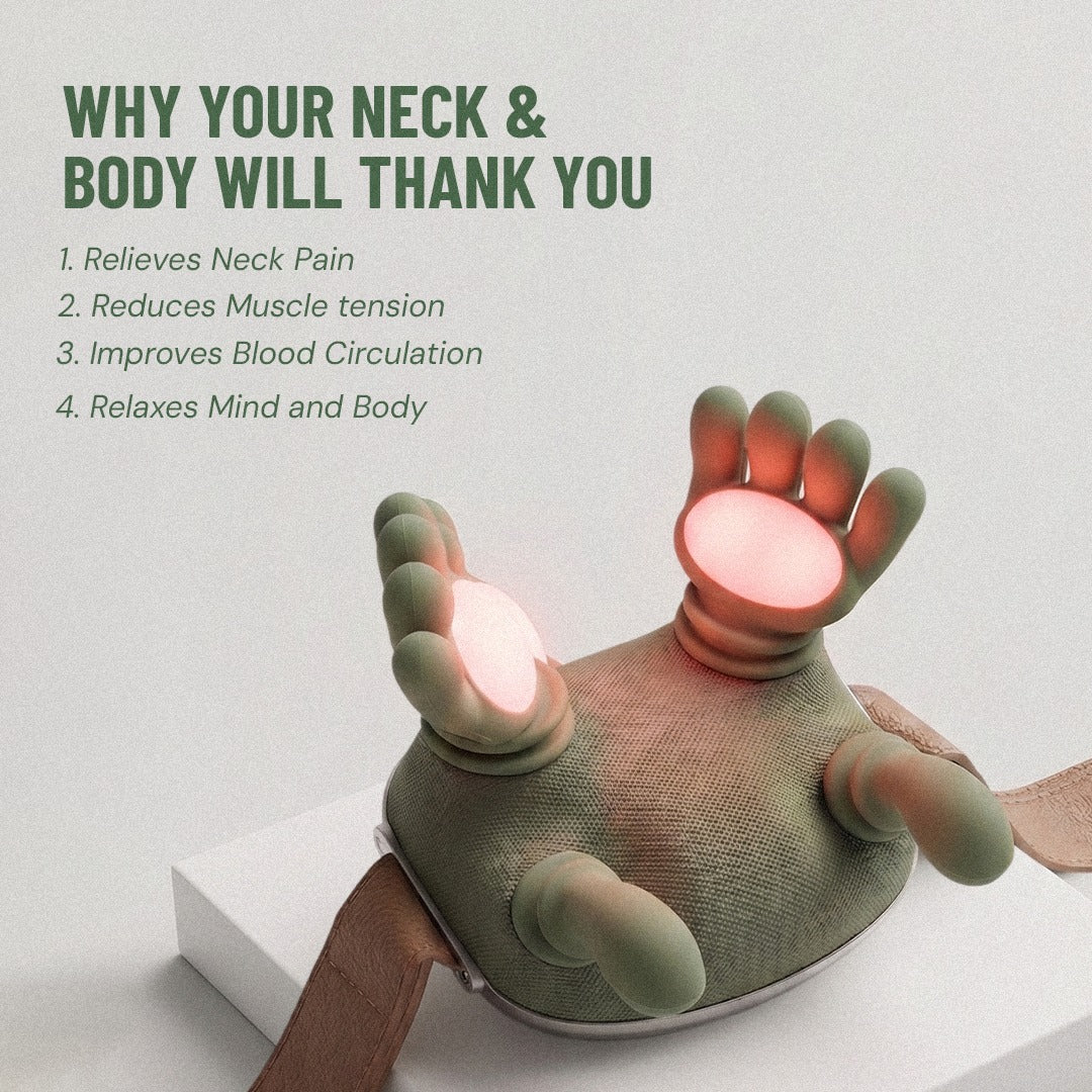 ZEVIX EAZE – Neck & Shoulder Massager | Heat + Kneading Relief