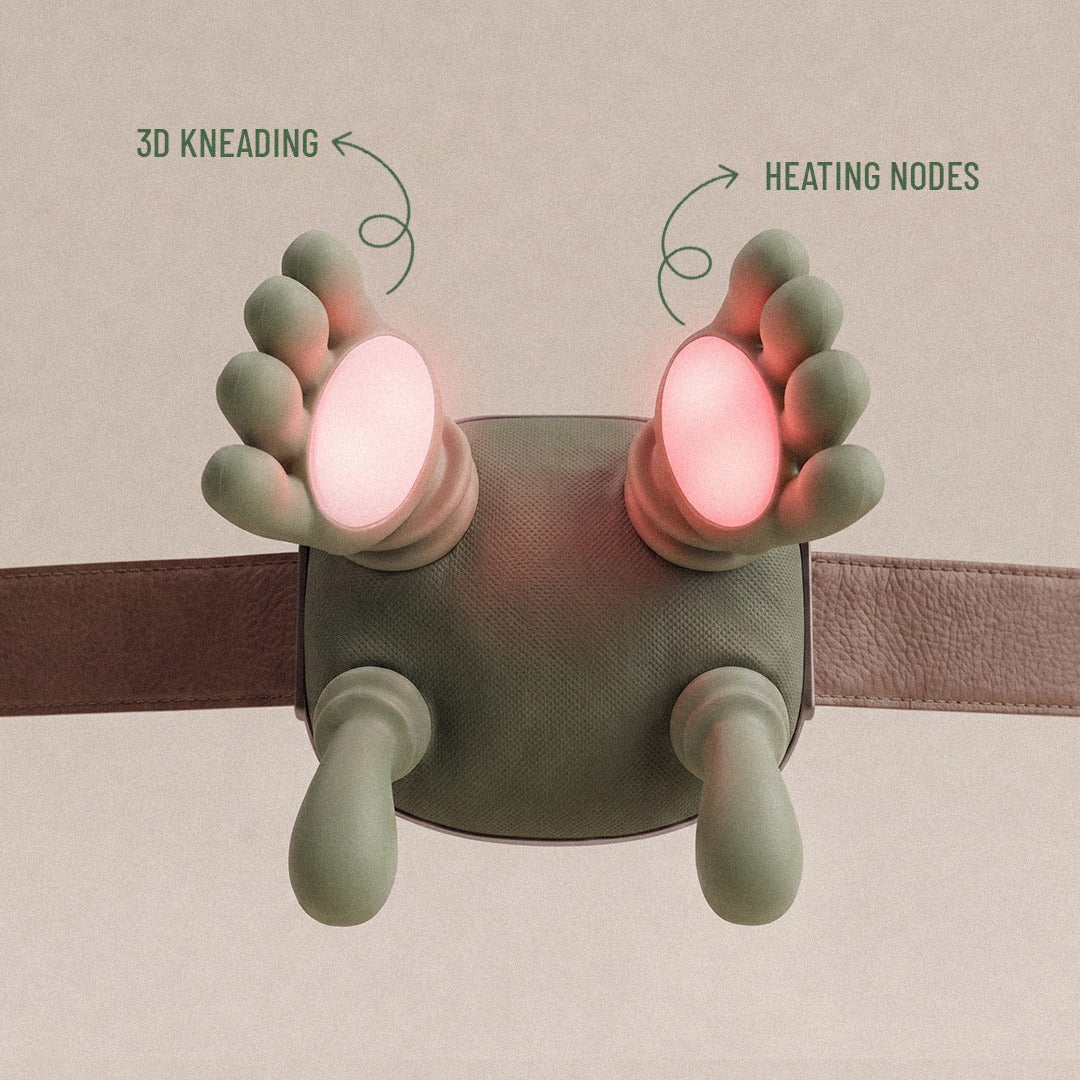 ZEVIX EAZE – Neck & Shoulder Massager | Heat + Kneading Relief
