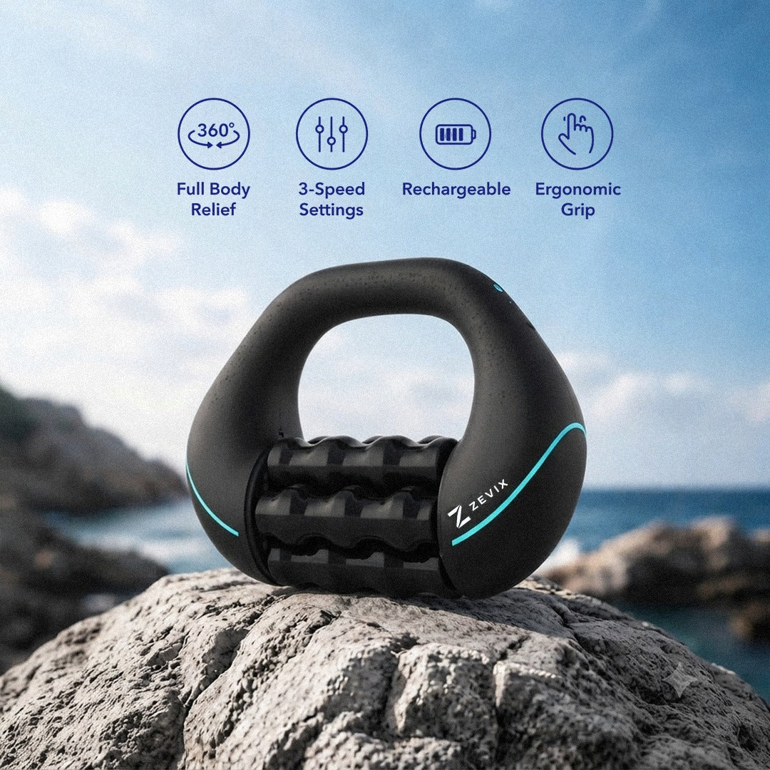 Zevix Curvee – Rolling Cellulite Massager for Thighs, Legs & Hips