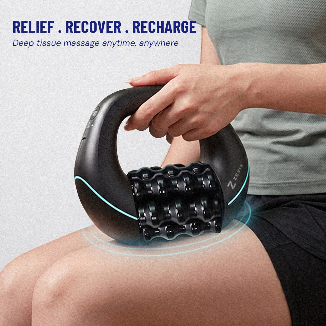 Zevix Curvee – Rolling Cellulite Massager for Thighs, Legs & Hips